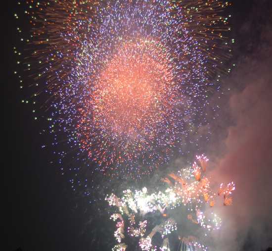 神戸花火大会　北公園