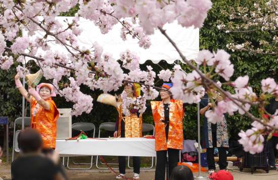 桜守公園　観桜会　祭りイベント