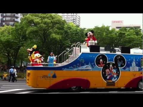 2012神戸まつりディズニー　ミッキーマウス登場